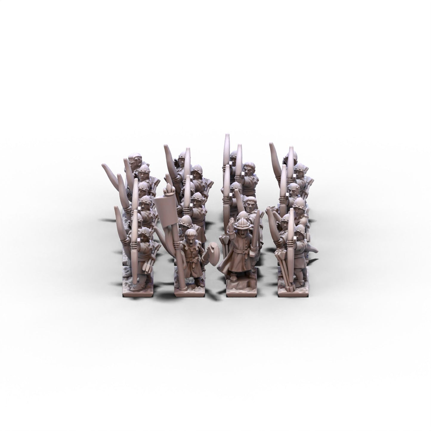 Chivalric Knights | Archers Unit 1 | 10mm/15mm