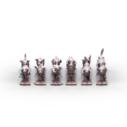 Beastmen | Chaos Hounds Unit 1 | 10mm/15mm