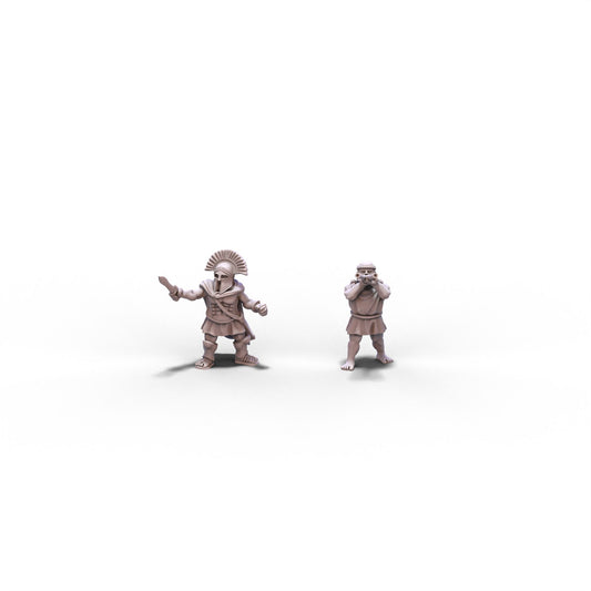 Sparta | Infantry Command Group 2 | 15mm/28mm miniatures