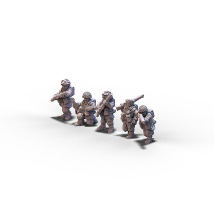 Great Britain | Airborne Riflemen Squad 2 | 15mm/28mm miniatures