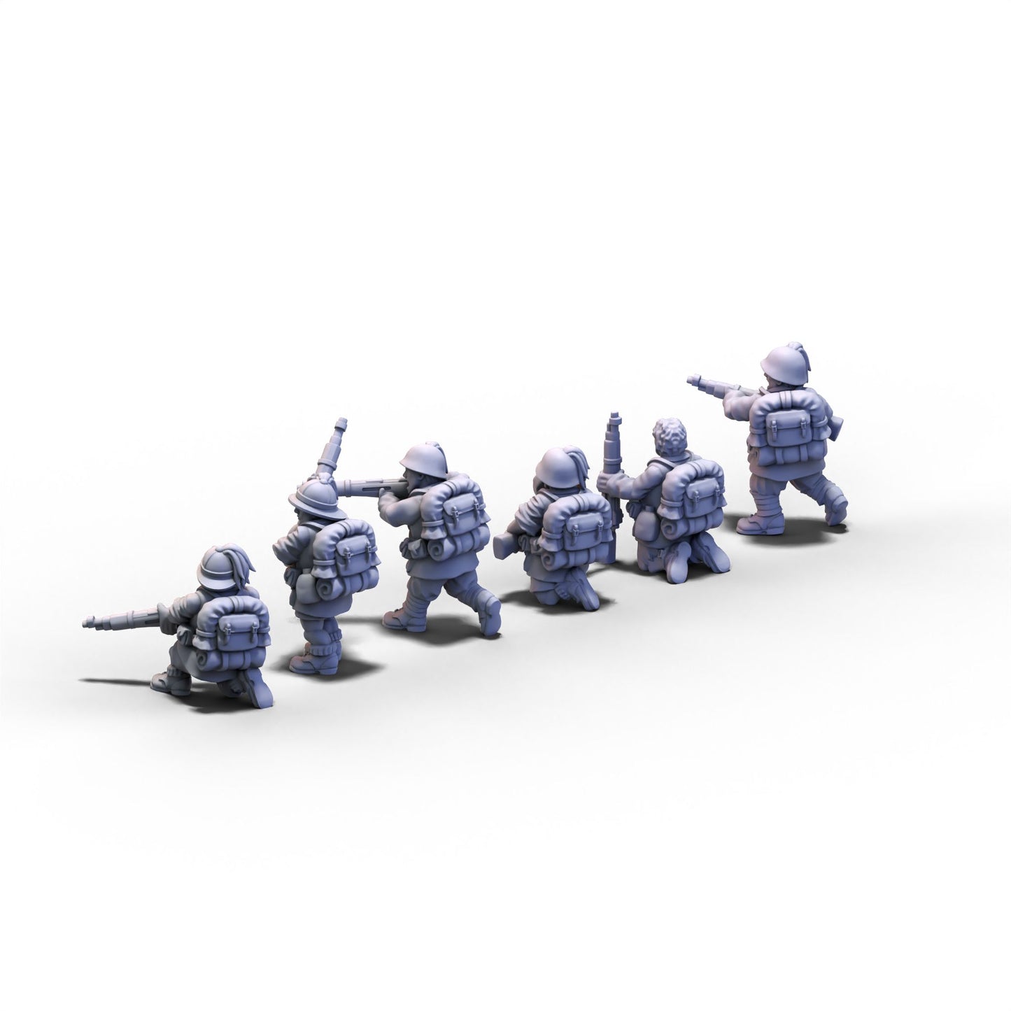 Italy | Riflemen (Alternative Version) | 15mm/28mm miniatures