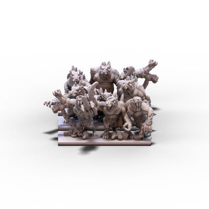 Vermin Clans | Rat Ogres Unit | 10mm/15mm