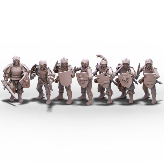 Sunland | Troops with Swords | 28mm/32mm