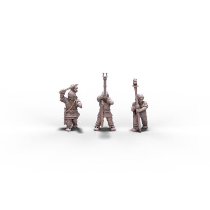 Celts | Celtic Warriors Command Group A | 15mm/28mm miniatures