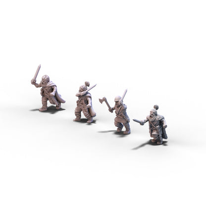 Germanic Tribes | Germanic Warriors (Sword) | 15mm/28mm miniatures