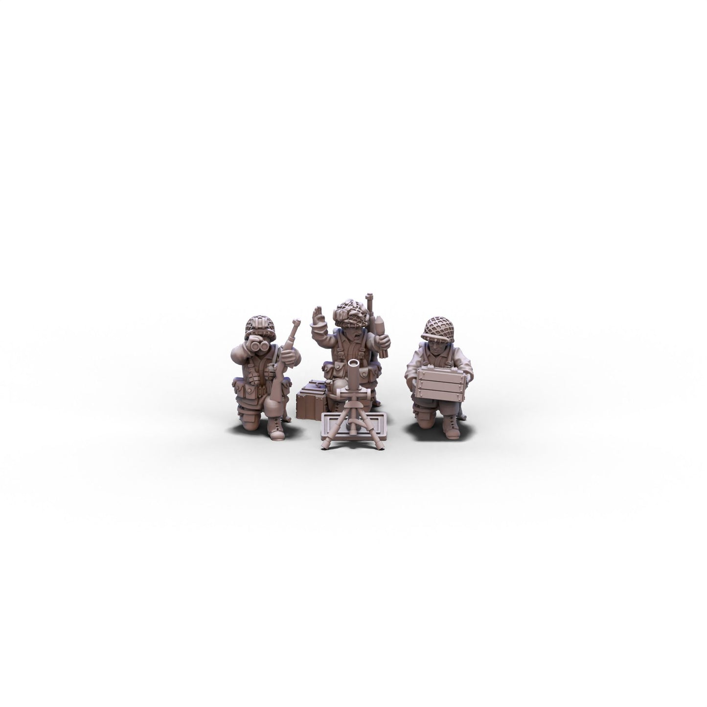 USA | Airborne Medium Mortar | 15mm/28mm miniatures