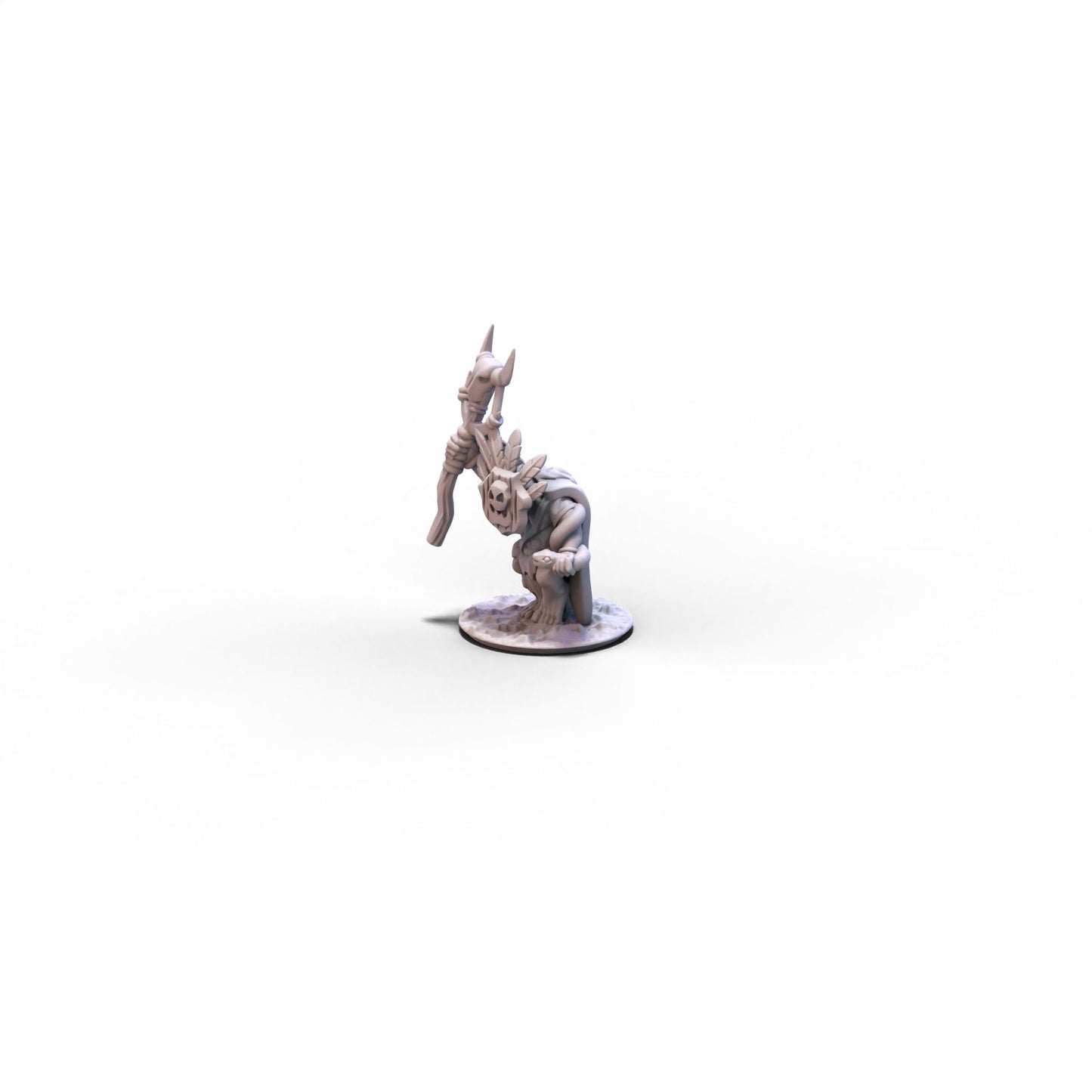 Orcs and Goblins (GSM) | Savage Orc Shaman | 10mm/15mm