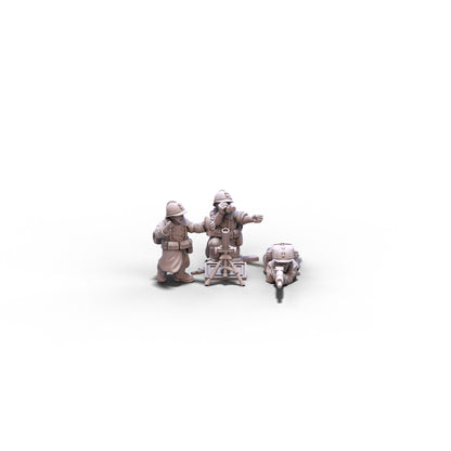 France | Medium Mortar | 15mm/28mm miniatures