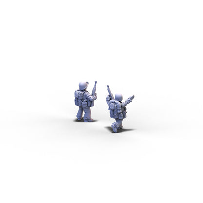 USA | Officers | 15mm/28mm miniatures