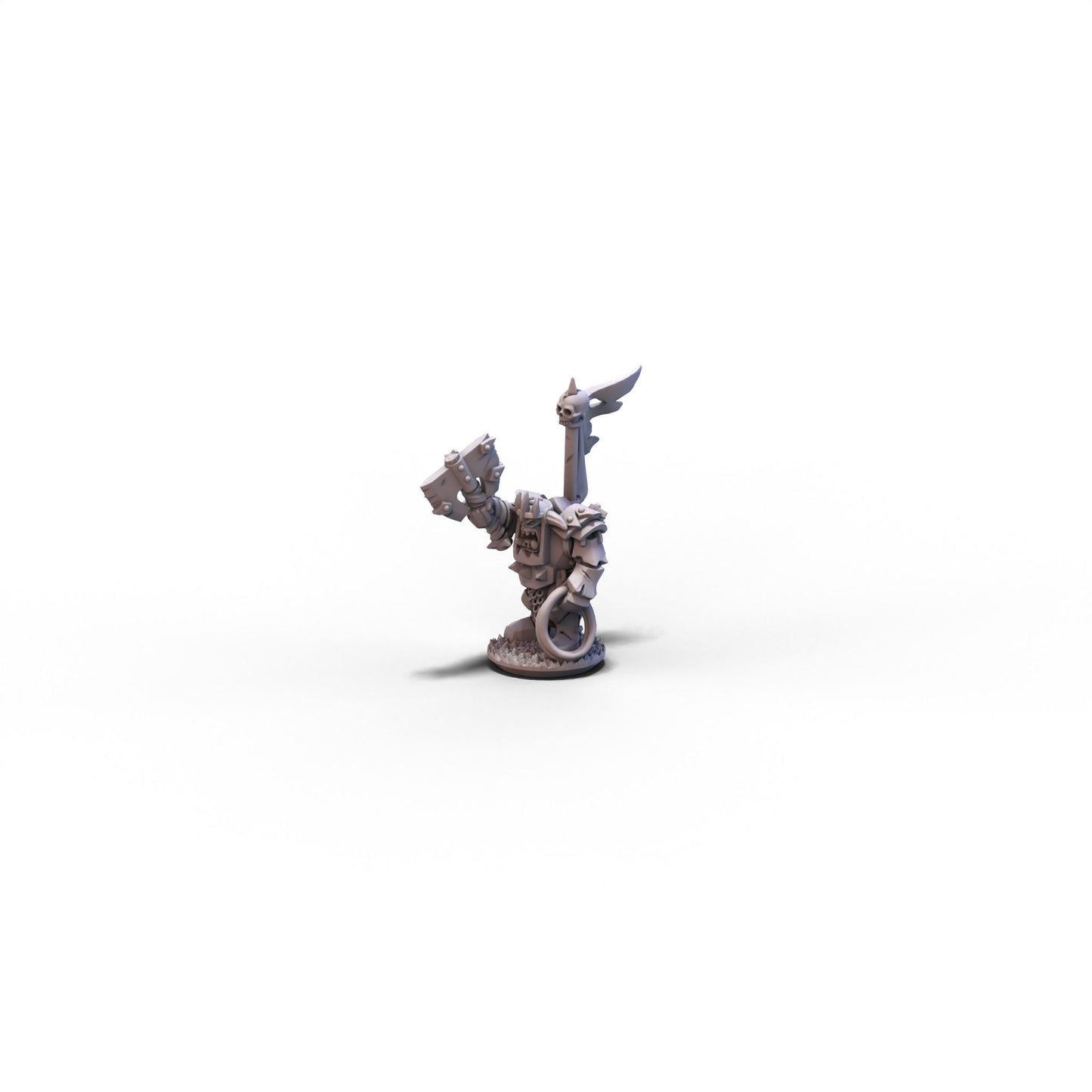 Orcs and Goblins (FD) | Orc Hero with Whip | 10mm/15mm