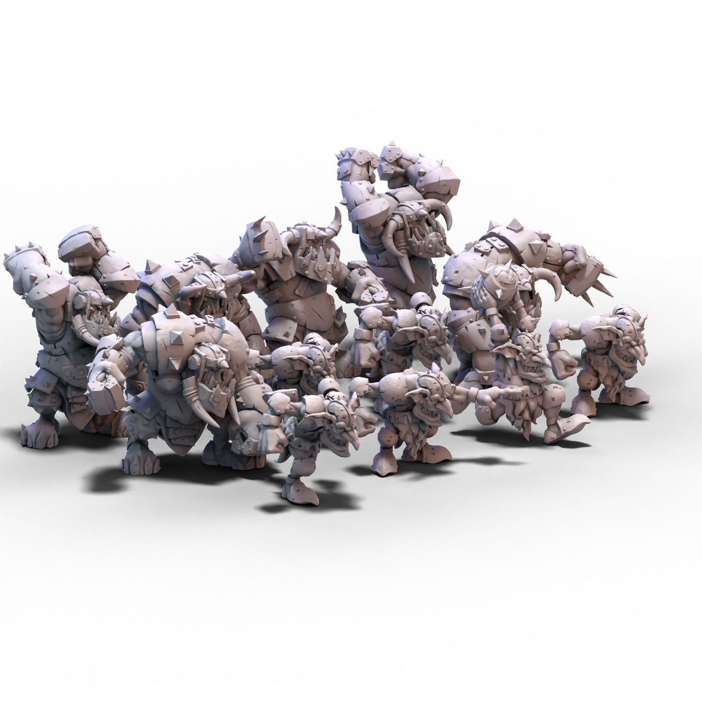 Da Black Rock Killaz | Black Orcs Starter Team | 32mm