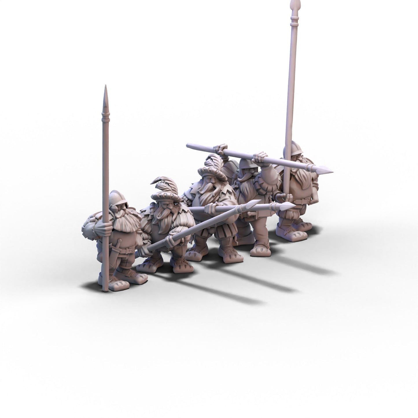 Sons of Ymir | Dwarf Pikemen | 28mm/32mm