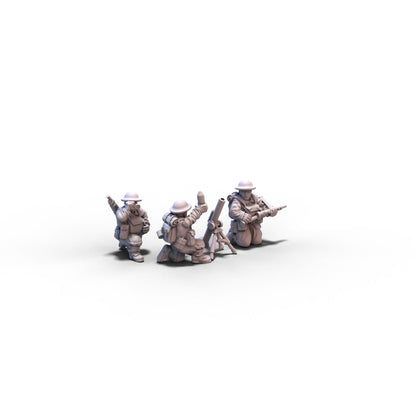 Great Britain | Medium Mortar | 15mm/28mm miniatures