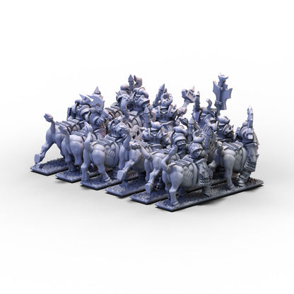 Dwarf Demonsmiths | Centaurs Unit 2 (Helmets) | 10mm/15mm