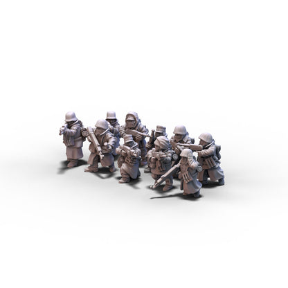 Germany | Winter SMG | 15mm/28mm miniatures