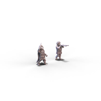 Sparta | Infantry Command Group 1 | 15mm/28mm miniatures