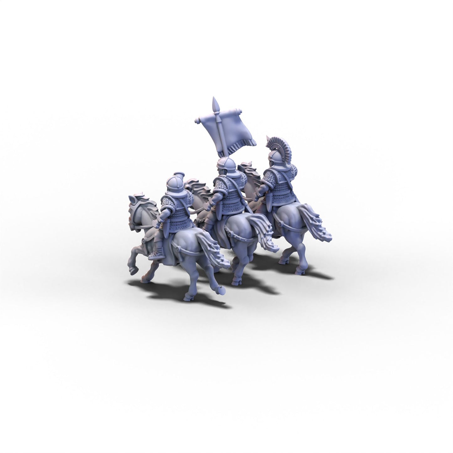 Imperial Rome | Roman Riders Command Group A | 15mm/28mm miniatures