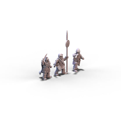 Persia | Persian Infantry Command Group 1 | 15mm/28mm miniatures