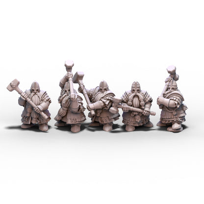 Sons of Ymir | Dwarf Kingsguard | 28mm/32mm