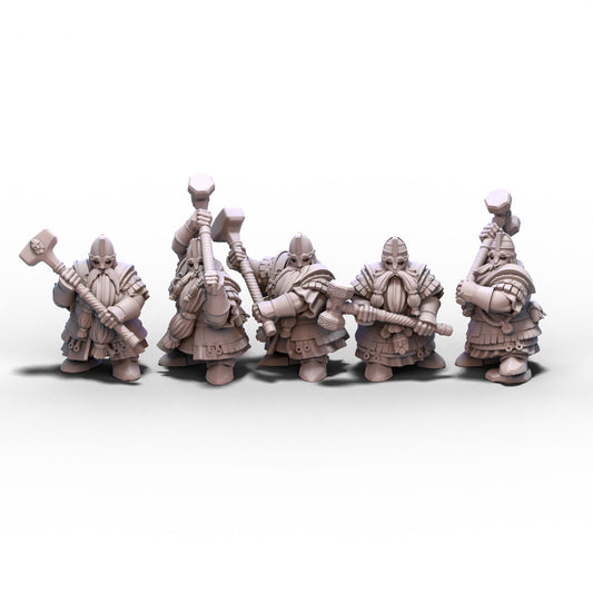 Sons of Ymir | Dwarf Kingsguard | 28mm/32mm