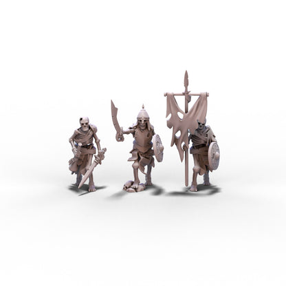 Transilvanya | Skeleton Warriors with Swords | 28mm/32mm