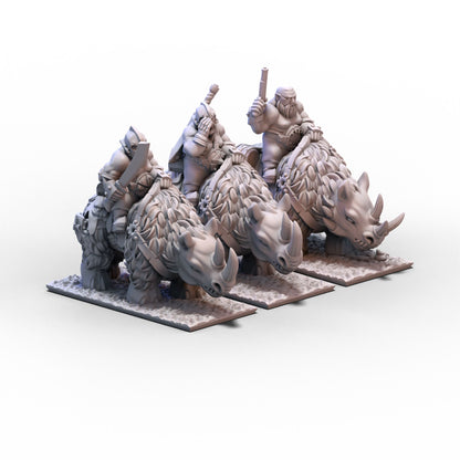 Ogres (GSM) | Rhinox Riders Unit 2 | 10mm/15mm