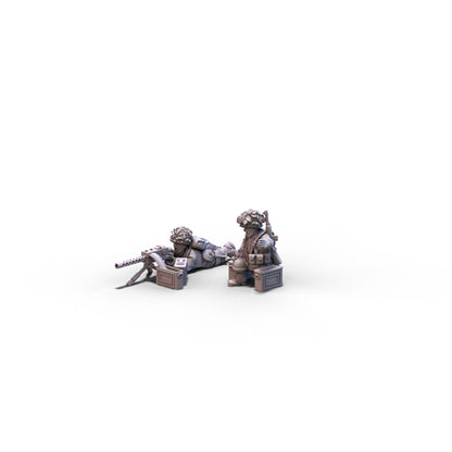 USA | Airborne MMG | 15mm/28mm miniatures