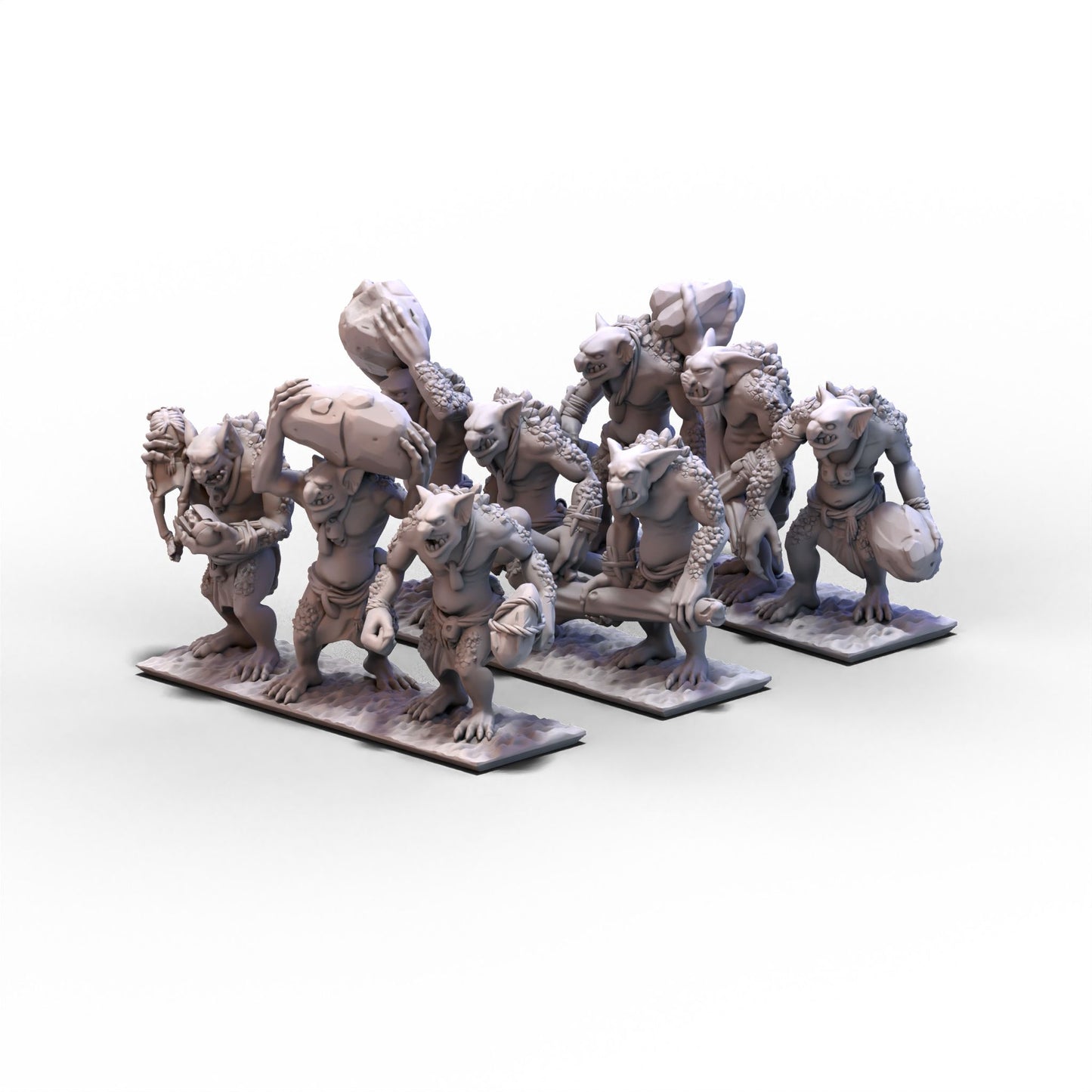 Orcs and Goblins (GSM) | Trolls Unit | 10mm/15mm