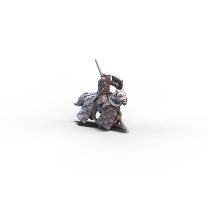 England | Count John de Warenne on Horse | 15mm/28mm miniatures