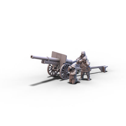 Japan | Type 96 Howitzer | 15mm/28mm miniatures