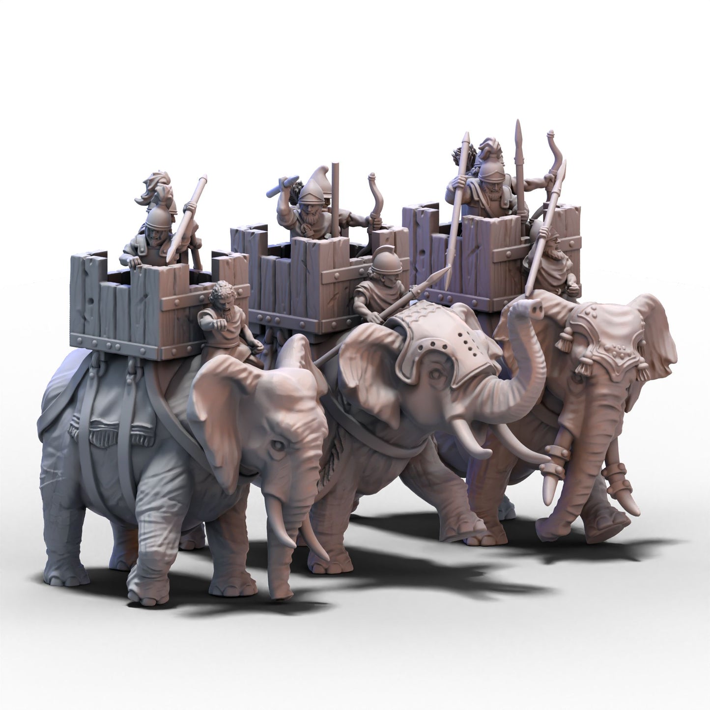 Carthage | Carthaginian War Elephants | 15mm/28mm miniatures