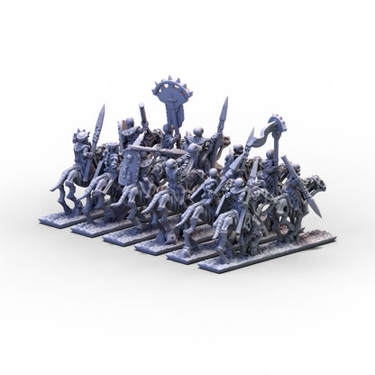 King of Sands | Skeleton Cavalry (Spears) Unit 2 | 10mm/15mm