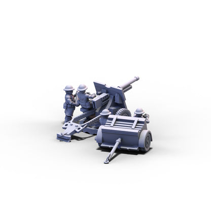 Great Britain | 25-pdr Field Gun (Africa) | 15mm/28mm miniatures