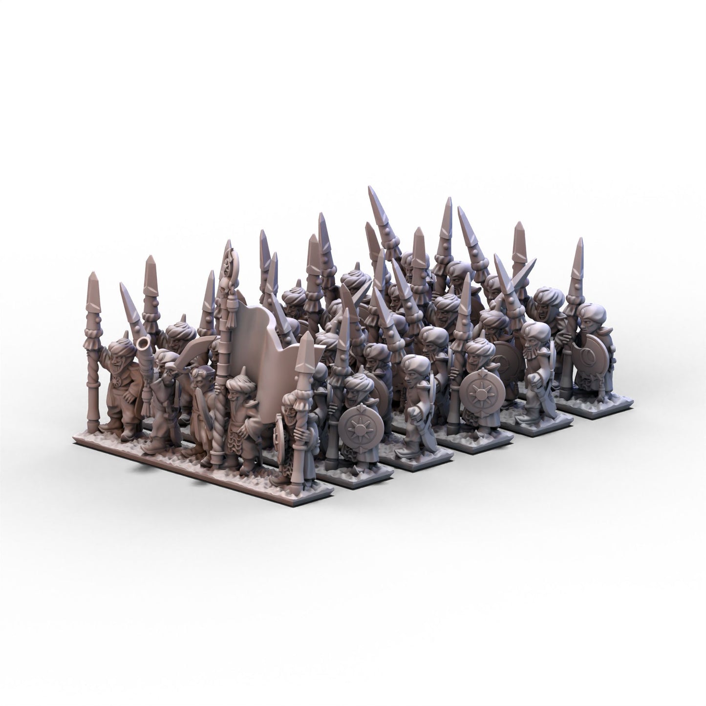 Araby | Spearmen Unit 2 | 10mm/15mm