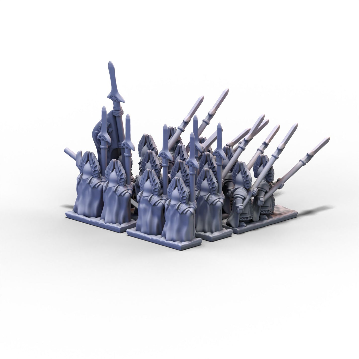 White Tree Kingdom | White Tree Royal Guard Unit (2 Stands) | 10mm/15mm