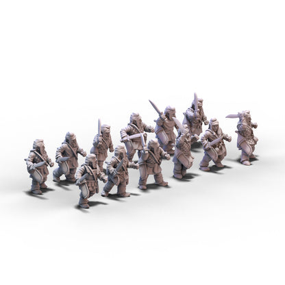 Persia | Persian Pasti with Swords | 15mm/28mm miniatures