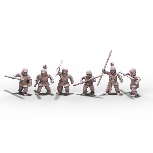 Celts | Celtic Warriors (Spear) | 15mm/28mm miniatures