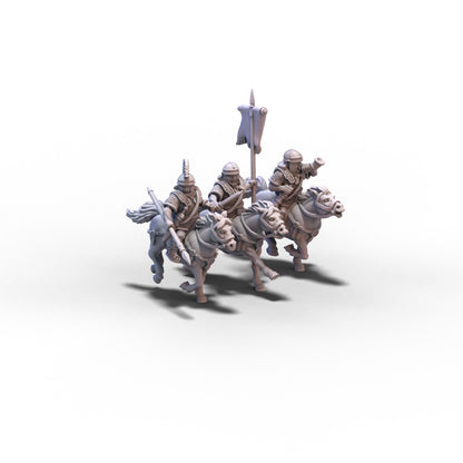 Imperial Rome | Roman Riders Command Group B | 15mm/28mm miniatures