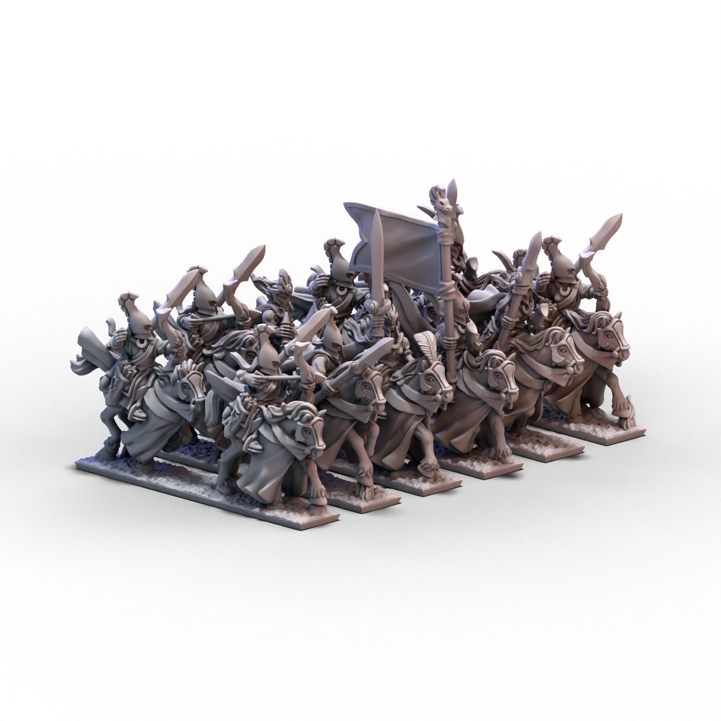 Noble Elves | Light Cavalry Unit 1 | 10mm/15mm