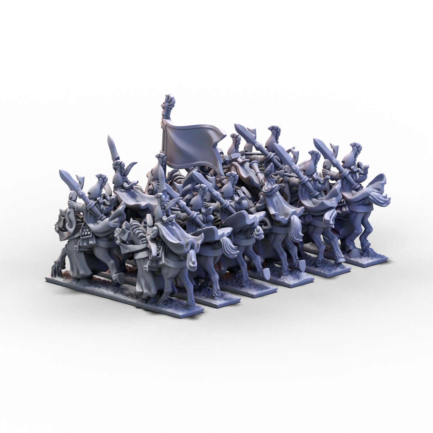 Noble Elves | Light Cavalry Unit 2 | 10mm/15mm