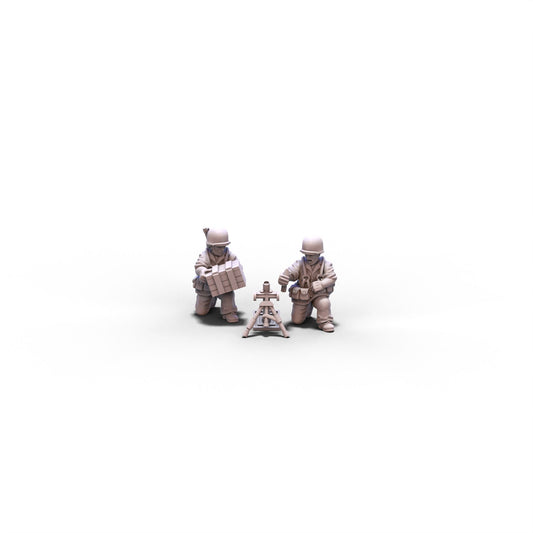 USA | M2 Light Mortar | 15mm/28mm miniatures