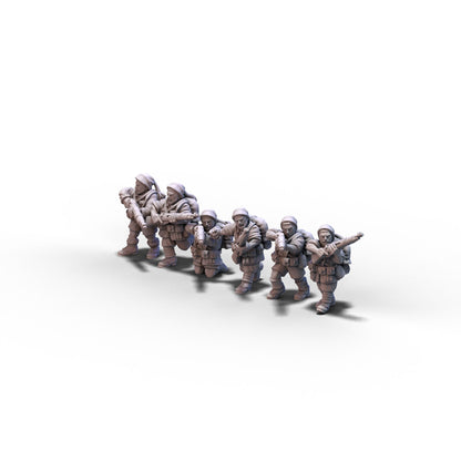 Italy | Riflemen Squad 2 (Africa) | 15mm/28mm miniatures