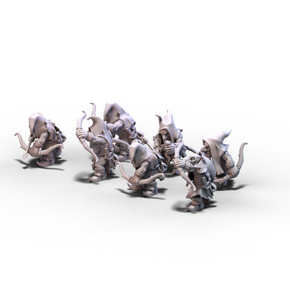 Goblin Tribes | Swamp Goblins with Bows | 28mm/32mm