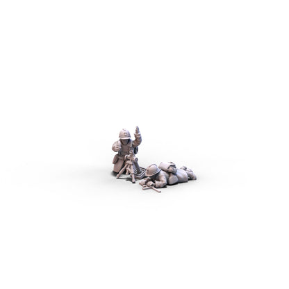 France | Light Mortar | 15mm/28mm miniatures