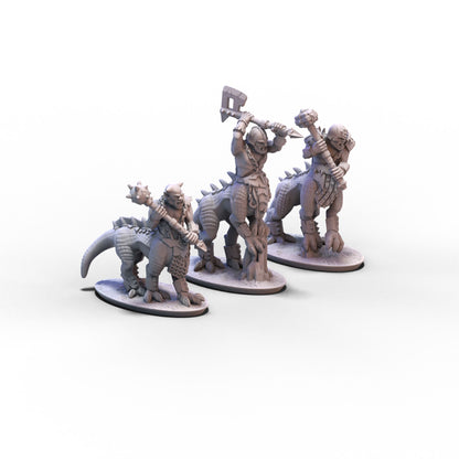 Beastmen | Dragon Ogres Unit | 10mm/15mm