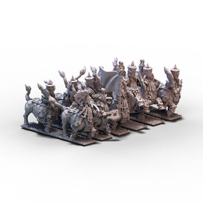 Dwarf Demonsmiths | Centaurs Unit 1 (Big Hats) | 10mm/15mm