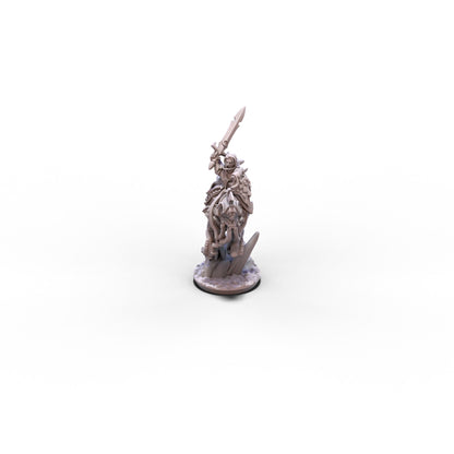 Dire Elves | Mounted Hero | 10mm/15mm