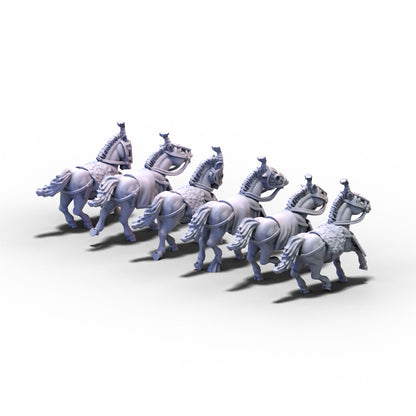 Persia | Persian Heavy Horses | 15mm/28mm miniatures