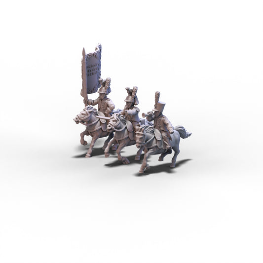 France | Cavalry Command 3 | 15mm