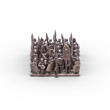 King of Sands | Skeletons (Spears) Unit 1 | 10mm/15mm